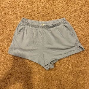 Blue Sweatshorts